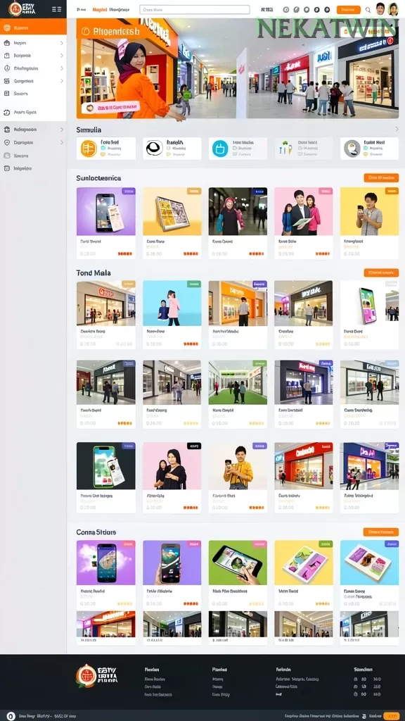 Cuplikan layar OFFERS42 — halaman utama