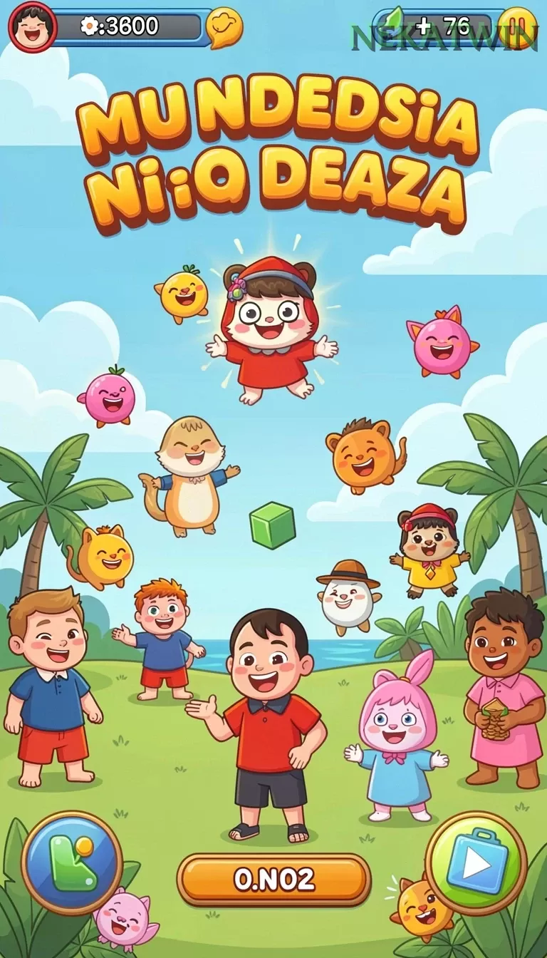 Cuplikan layar 8II — menu navigasi