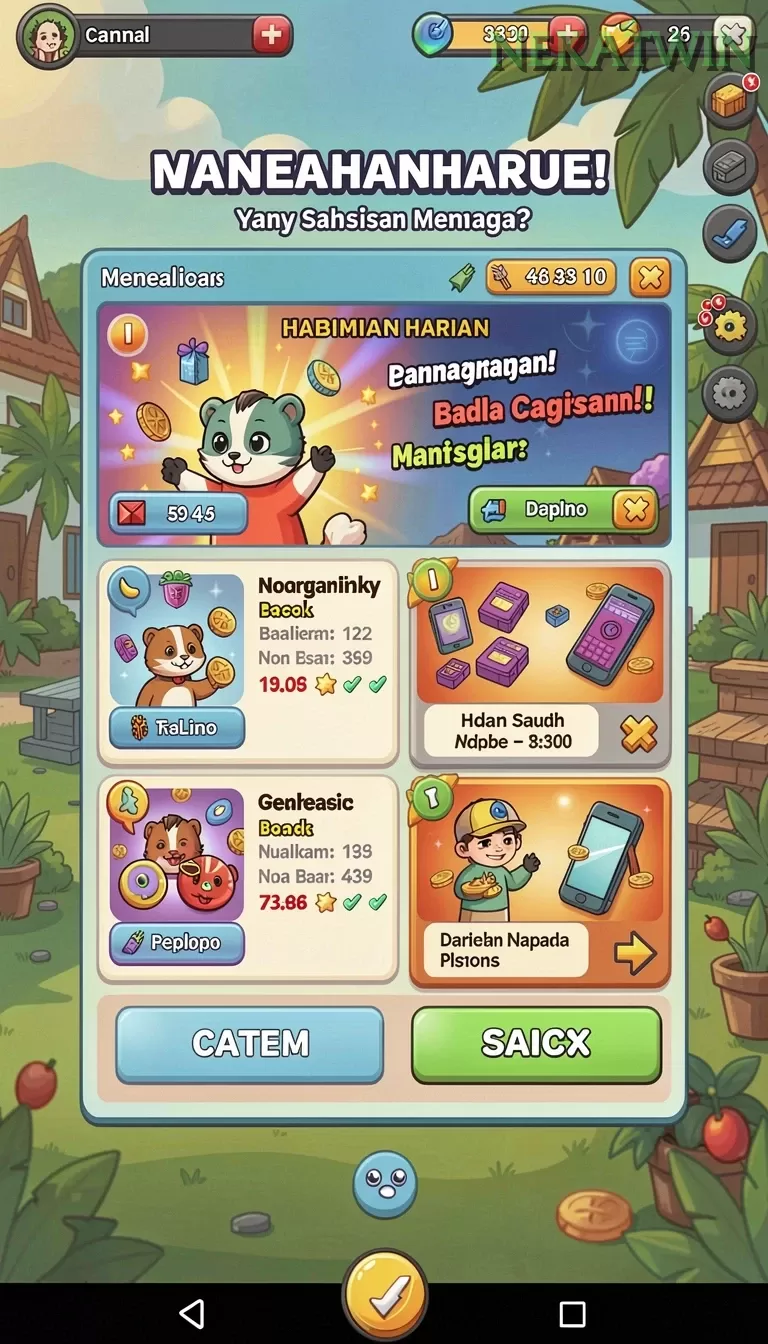 Cuplikan layar LIMIT — halaman utama