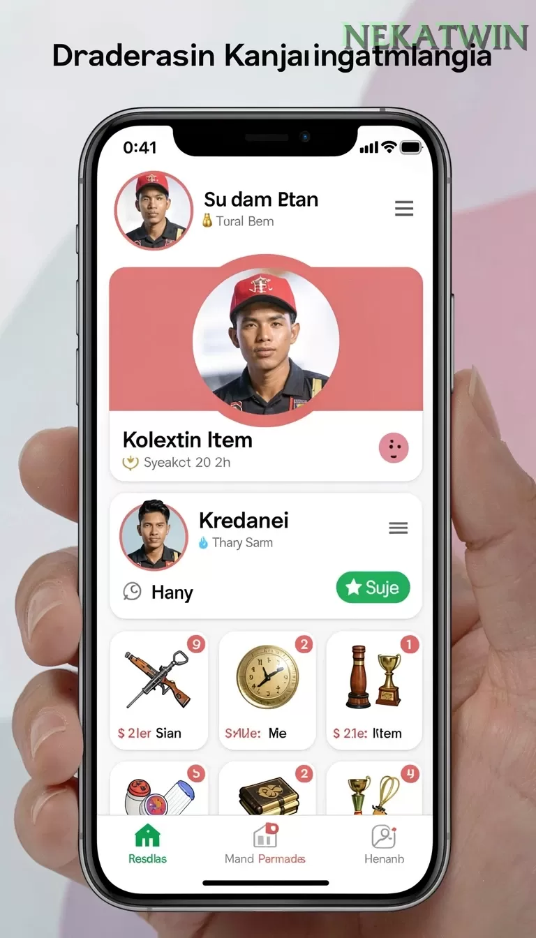 Cuplikan layar KASTOTO — pengaturan akun
